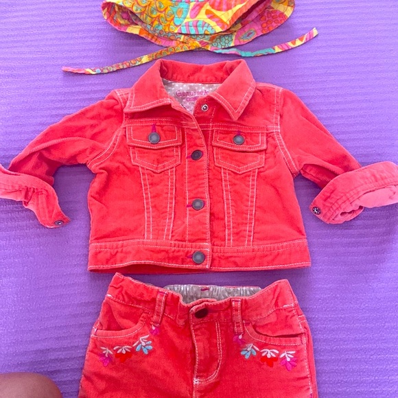 🎉HOST PICK 🎉 vintage Girls OshKosh B’gosh matching corduroy set - Picture 3 of 8